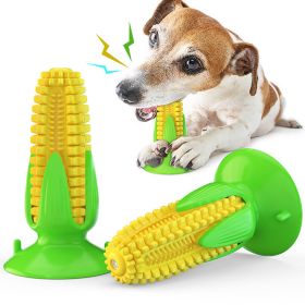 Pet Dog Toy Interactive Rubber Balls for Small Large Dogs Puppy Cat Chewing Toys Pet Tooth Cleaning Indestructible Dog Food Ball - yellow-Squeak - Chi