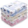 1 Pack 2 Blankets Super Soft Fluffy Premium Cute Elephant Pattern Pet Blanket Flannel Throw for Dog Puppy Cat - Pink - Medium (Pack of 2)