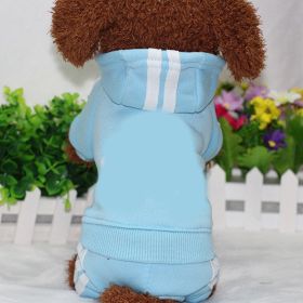 Pet four-legged clothes - Light Blue - XXL