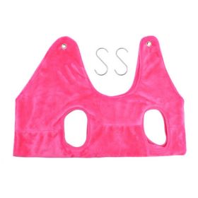 Pet Dog Cat Grooming Hammock Harness Dog Hammock Restraint Bag Helper Breathable Dogs Grooming Trimming Hammock Helper Cats - Pink - M