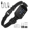 Wireless GPS Dog Fence Rechargeable Waterproof Electric Dog Collar 98-3280FT Adjustable Radius Pet Containment System Outdoor for Large Medium Dogs -