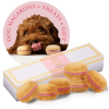 Dog Macarons - Count of 6 (Dog Treats | Dog Gifts) - Strawberry