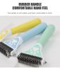 Dog Brush Pet Hair Remover Double Sided Open Knot Comb Dog Dematting Tool Deshedding Dog Brush - Double-Sided Pet Hair Remover For Cats & Dogs - Under