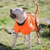 Dog Coats Small, Waterproof ,Warm Outfit Clothes Dog Jackets Small,Adjustable Drawstring Warm And Cozy Dog Sport Vest-(orange, size XL)) - as picture