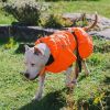 Dog Coats Small, Waterproof ,Warm Outfit Clothes Dog Jackets Small,Adjustable Drawstring Warm And Cozy Dog Sport Vest-(orange, size XL)) - as picture