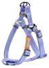 Touchdog 'Macaron' 2-in-1 Durable Nylon Dog Harness and Leash - Purple - Small