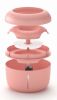 Pet Life 'Moda-Pure' Ultra-Quiet Filtered Dog and Cat Fountain Waterer - Pink