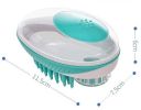 Pet Life 'Swasher' Shampoo Dispensing Massage and Bathing Brush - Default