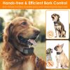 Citronella Bark Collar for Dogs Spray Bark Collar Anti Barking Control for Small Medium Large Dogs IP65 Waterproof No Electric Shocks - Bark Collar