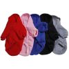 Pet Sweatshirt With Hoodie; Machine Washable Sweater For Dogs Puppies Sweater Clothes Apparel - Red - XXL