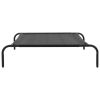 Elevated Dog Bed Black XL Textilene - Black