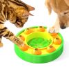 Dog Puzzle Toys Slow Feeder Interactive Increase Puppy IQ Food Dispenser Slowly Eating NonSlip Bowl Pet Cat Dogs Training Game - Blue