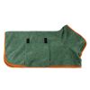 Pet Bath Towel For Dog & Cat; Microfiber Dog Bathrobe; Absorbent Cat Towel; Quick Dry Pet Bathrobe - Dark Green - S