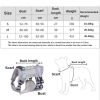 Tactical Dog Harness For Small Medium Large Dog; Dog Harness Vest With Soft Padded And D-Ring Collar - Grey - L