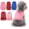 Pet Dog Sweater Turtleneck Dog Knitwear Warm Pet Sweater - Red - 2XL