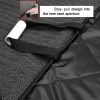 Waterproof Dog Mat Rear Seat Protection Cover Dog Car Seat Cover Non-Slip Car Seat Protector For Dogs - Black