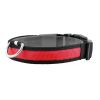 LED Dog Collar USB Rechargeable Adjustable Dog Safety Collar Night Safety Flashing Luminous Light up Collar - Red - XL