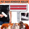 Dog Cat Pet Reusable Hair Lint Remover Fur Roller Sofa Clothes Cleaning-Brush - Brush