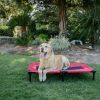 Elevated Pet Bed, Red, X-Large, 48"L - Red