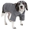 Military Static Rivited Fashion Collared Wool Pet Coat - X-Small