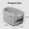 Pet Car Seat For Small Dog & Cat; Cat Safety Seat Anti-dirty Cushion Dog Cage; universal For All Models - Large Grid Green - Canvas