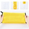 Quick-drying Pet Dog And Cat Towels; Soft Fiber Towels Water-absorbent Bath Towel Cleaning Pet Towel - Yellow - 140*70cm/55.1*27.6in