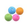 Rubber Pet Ball Toys Sound Interactive Durable Molar Dog Training Toys For Medium and Big Dogs Cleaning Teeth Pet Supplies - Green