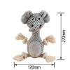 dog chew toys plush sound toys grinding teeth resistant to bite interactive pet dog toys - Elephant baby