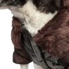 Ultra Fur 'Track-Collared' Metallic Pet Jacket - Medium