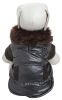 Ultra Fur 'Track-Collared' Metallic Pet Jacket - X-Small