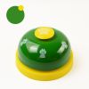 Pet Toy Training Called Dinner Small Bell Footprint Ring Dog Toys For Teddy Puppy Pet Call - Green