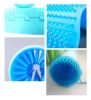 Pet Portable Paw Cleaner Dog Paw Washer Cup Paw Cleaner for Cats and Small / Medium / Large Dogs - blue - small