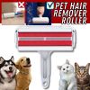 Dog Cat Pet Reusable Hair Lint Remover Fur Roller Sofa Clothes Cleaning-Brush - Brush