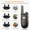 Dog Training Collar IP67 Waterproof Rechargeable Dog Shock Collar w/ 1640FT Remote Range Beep Vibration Shock 3 Training Modes - Training Collor